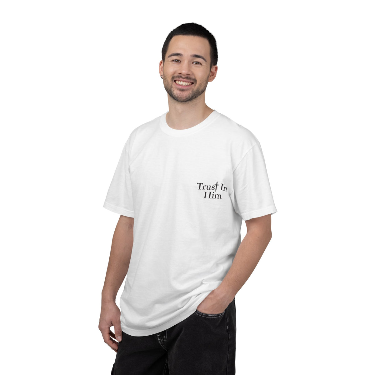 Trust in Him T-Shirt — Psalm 62:8 Christian Tee